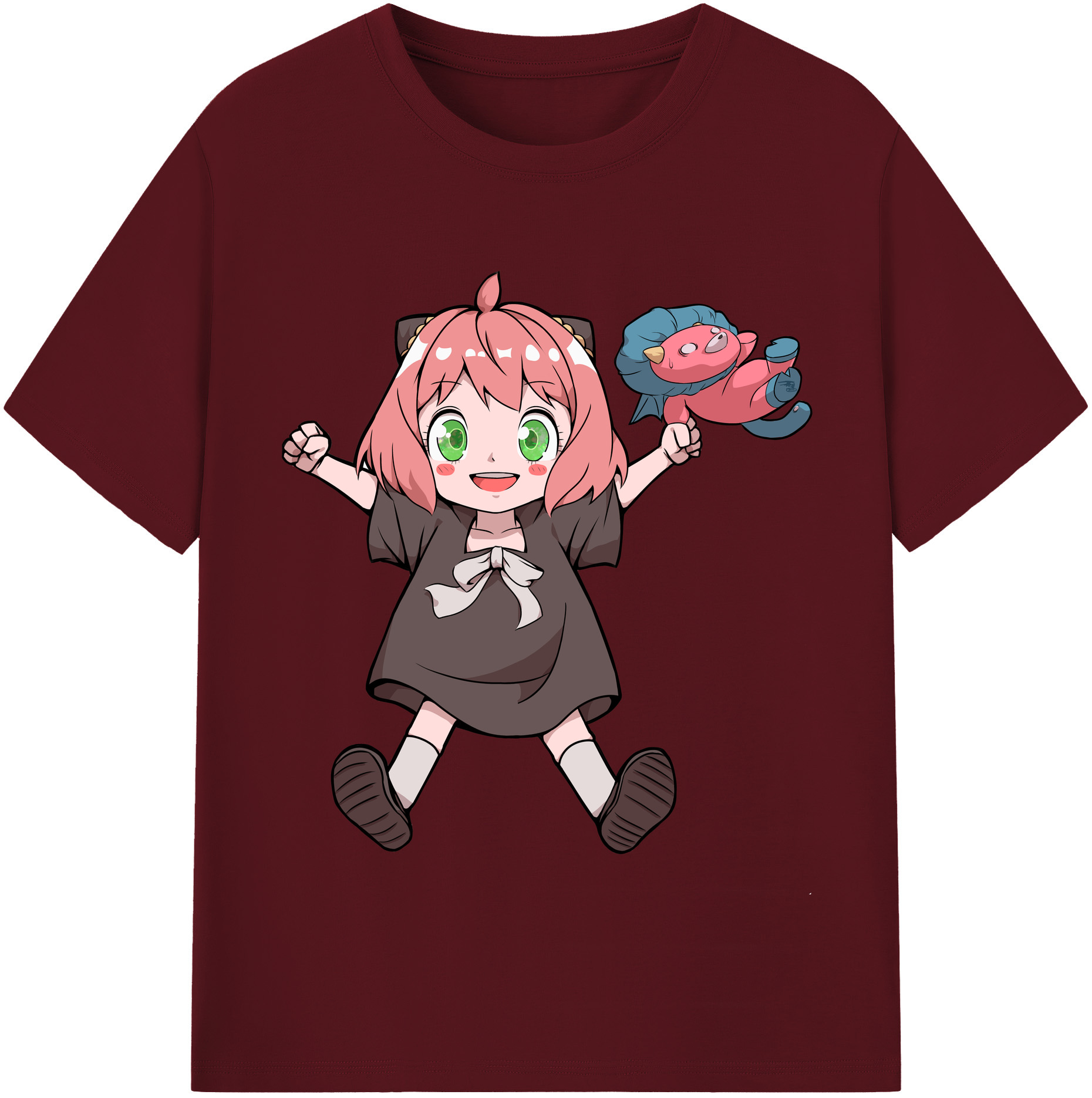 （画像用） SPY×FAMILY间谍家家酒 綿100％半袖Tシャツ（フロントプリント）